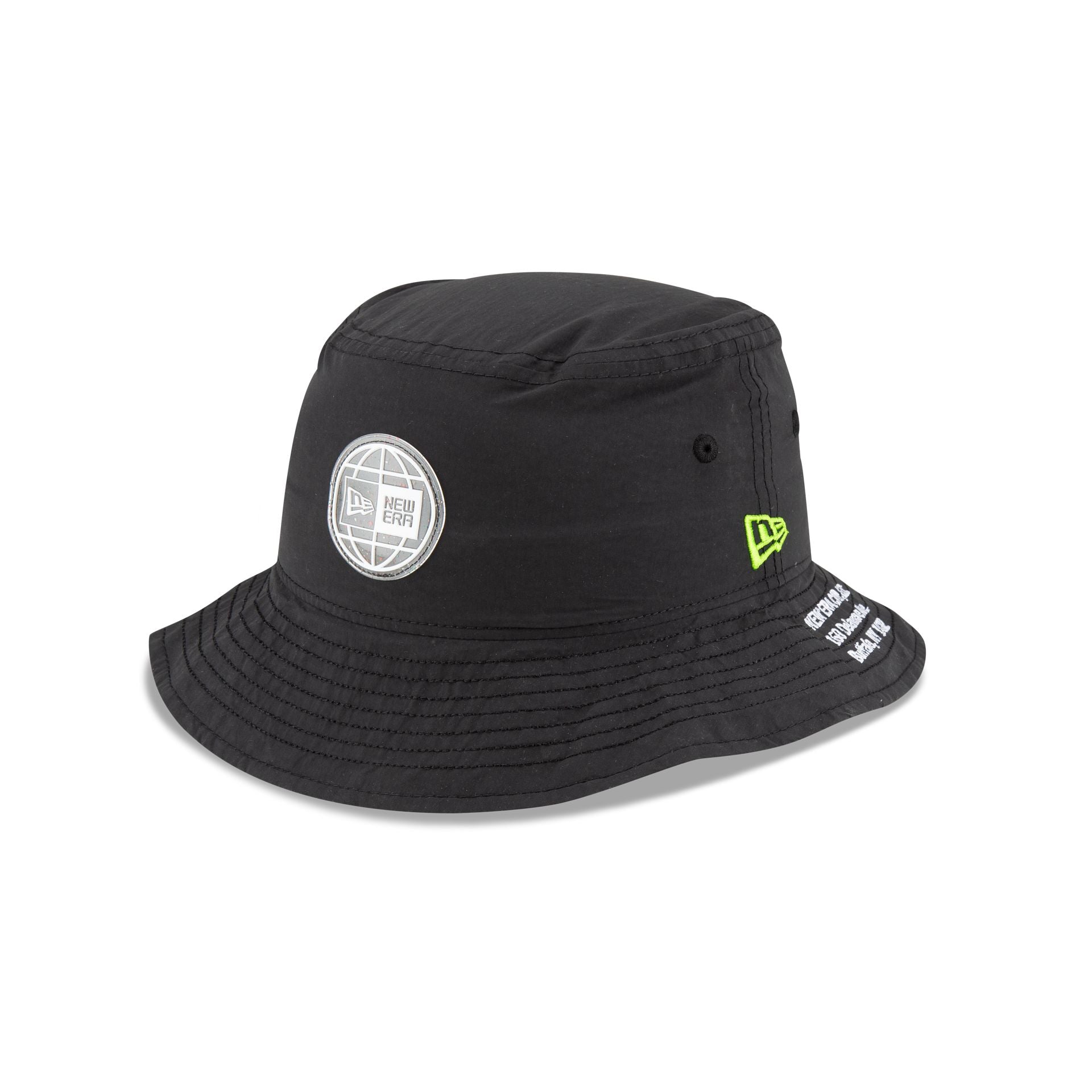 New Era Cap Earth Day Black Bucket Hat