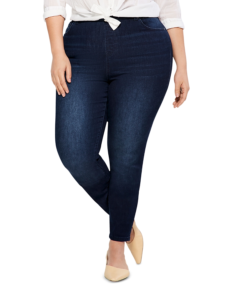 Nic+Zoe Plus Mid Rise Ankle Jeans in Twilight