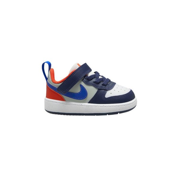 Nike Court Borough Low Recraft Shoes Toddler 6T Regular Midnight Navy/Hyper Royal/Team Orange