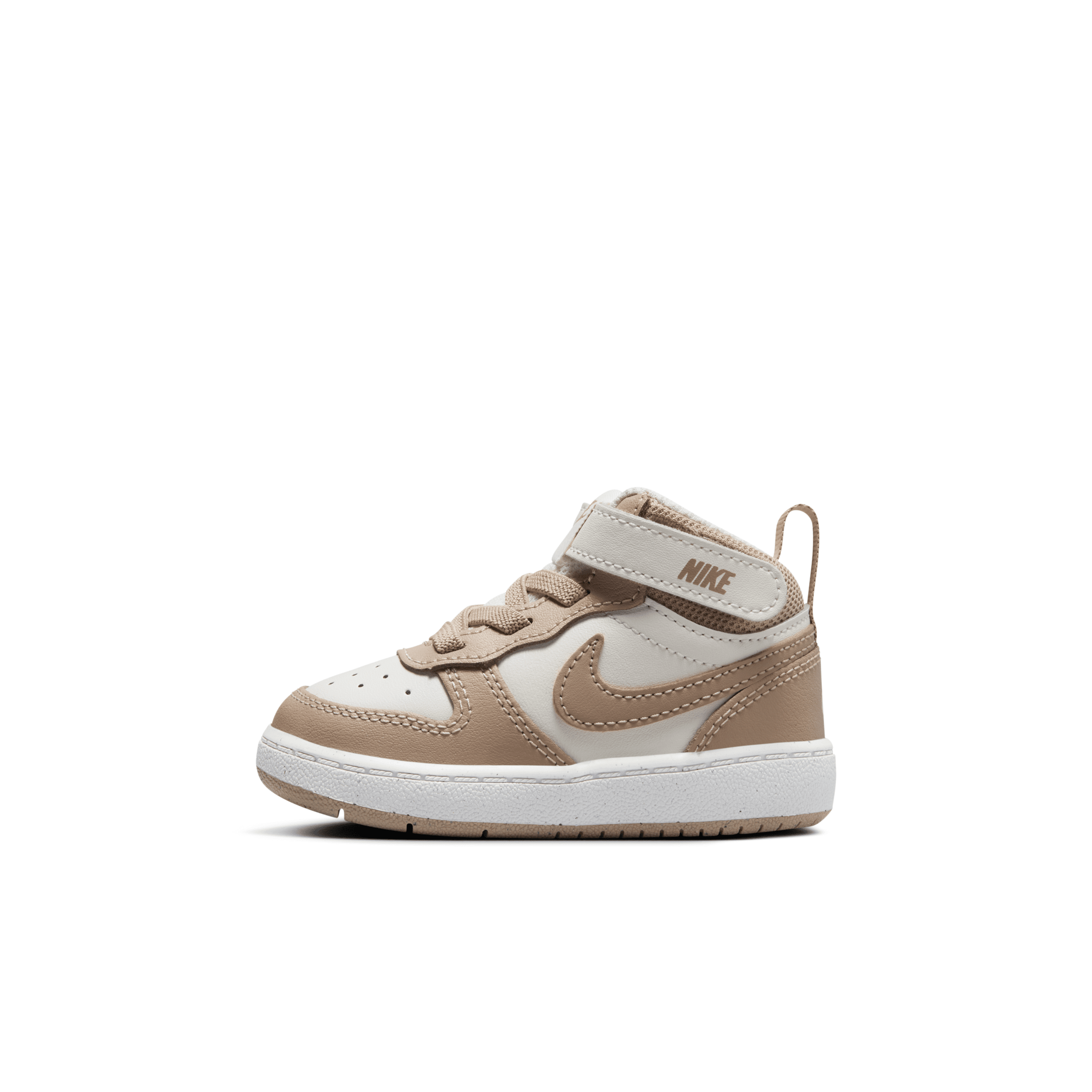 Nike Court Borough Mid 2 Baby/Toddler Shoes in Brown | CD7784-125