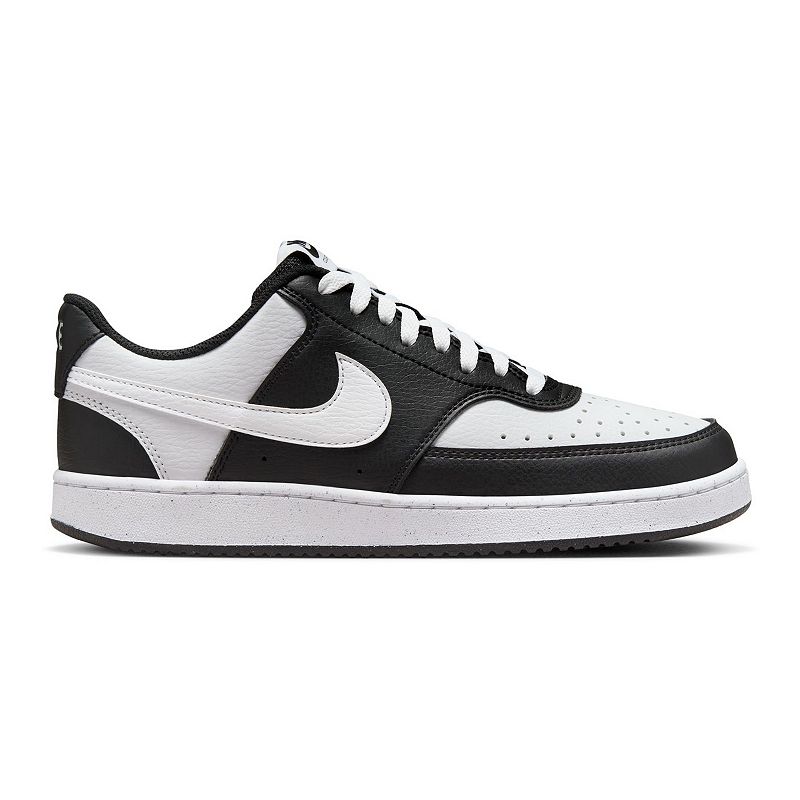 Nike Court Vision Next Nature Women's Low-Top Shoes, Size: 8, Black White