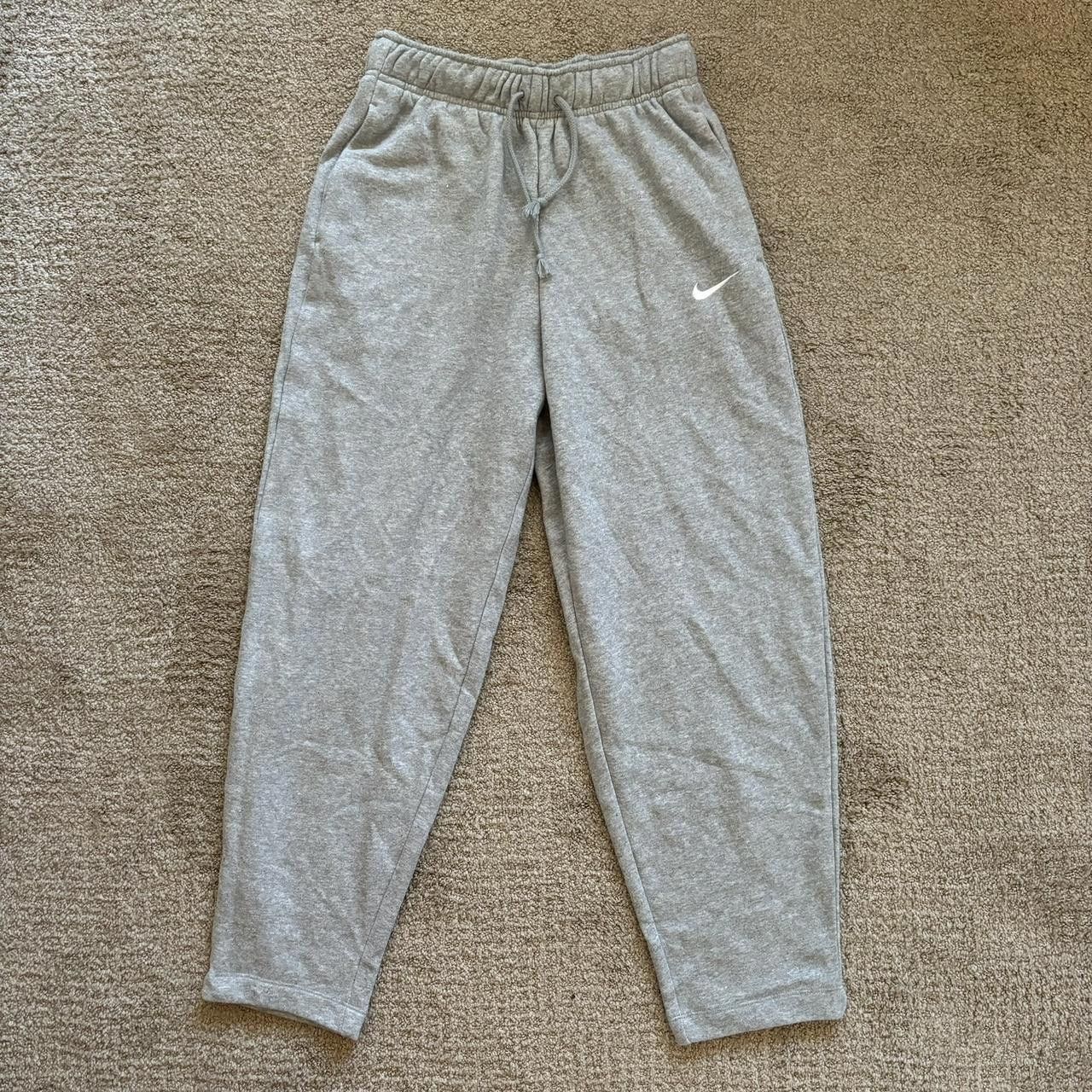 Nike Grey Joggers With Drawstring, Women's (Size 28)