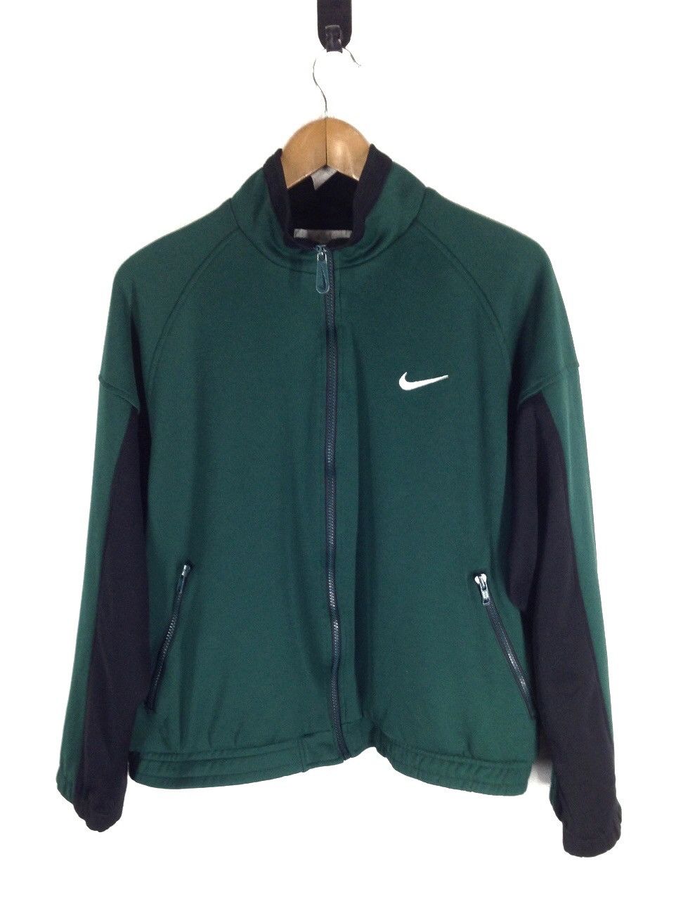 Nike Jacket Windbreaker Medium Ladies Vintage 90's Nike Cw21 in Green, Women's