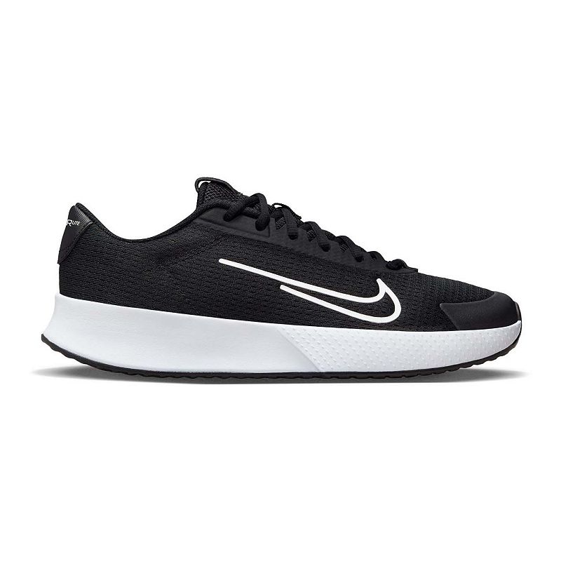 Nike NikeCourt Vapor Lite 2 Women's Hard Court Tennis Shoes, Size: 10, Black White