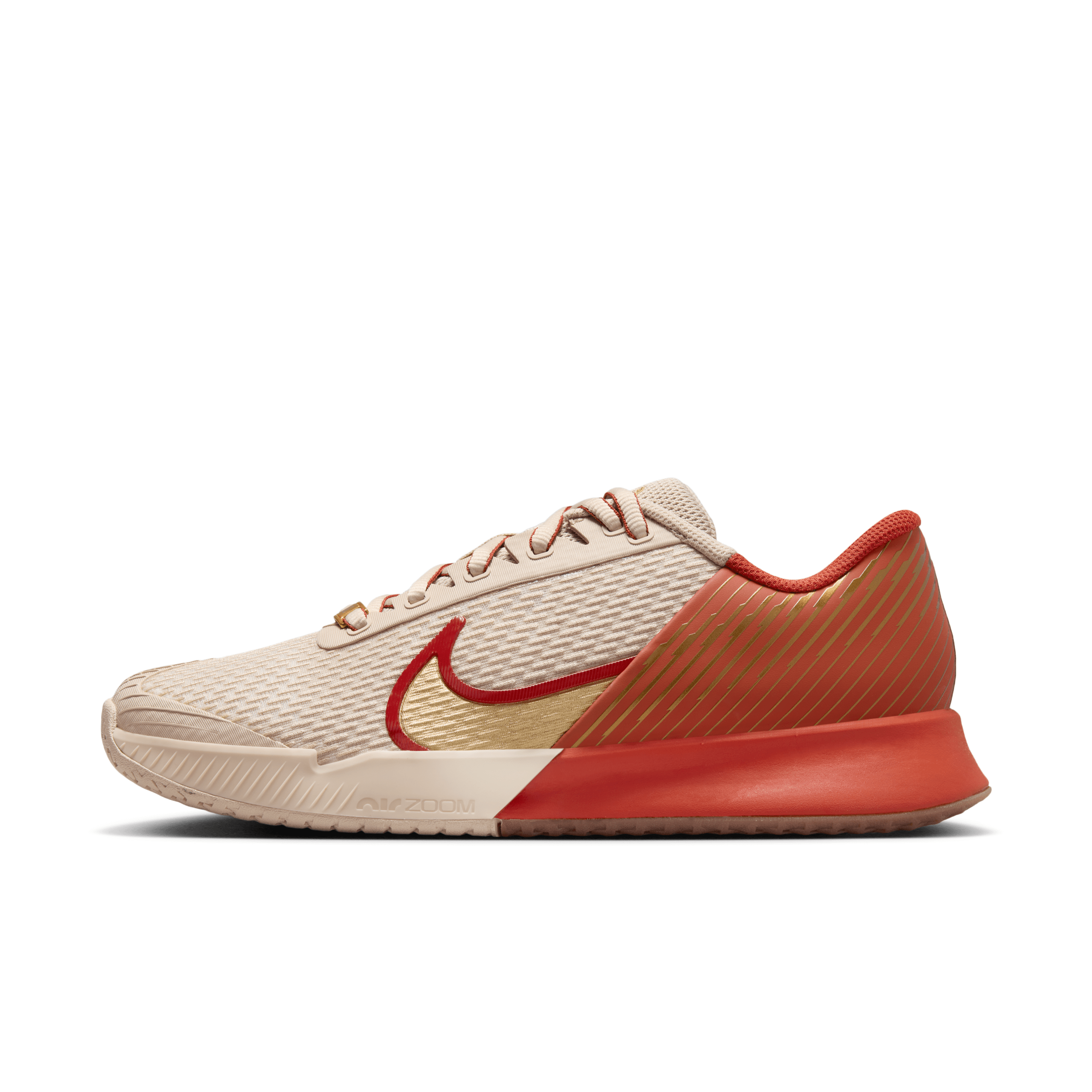 Nike Women's Court Air Zoom Vapor Pro 2 Premium Hard Court Tennis Shoes in Brown | FB7054-105