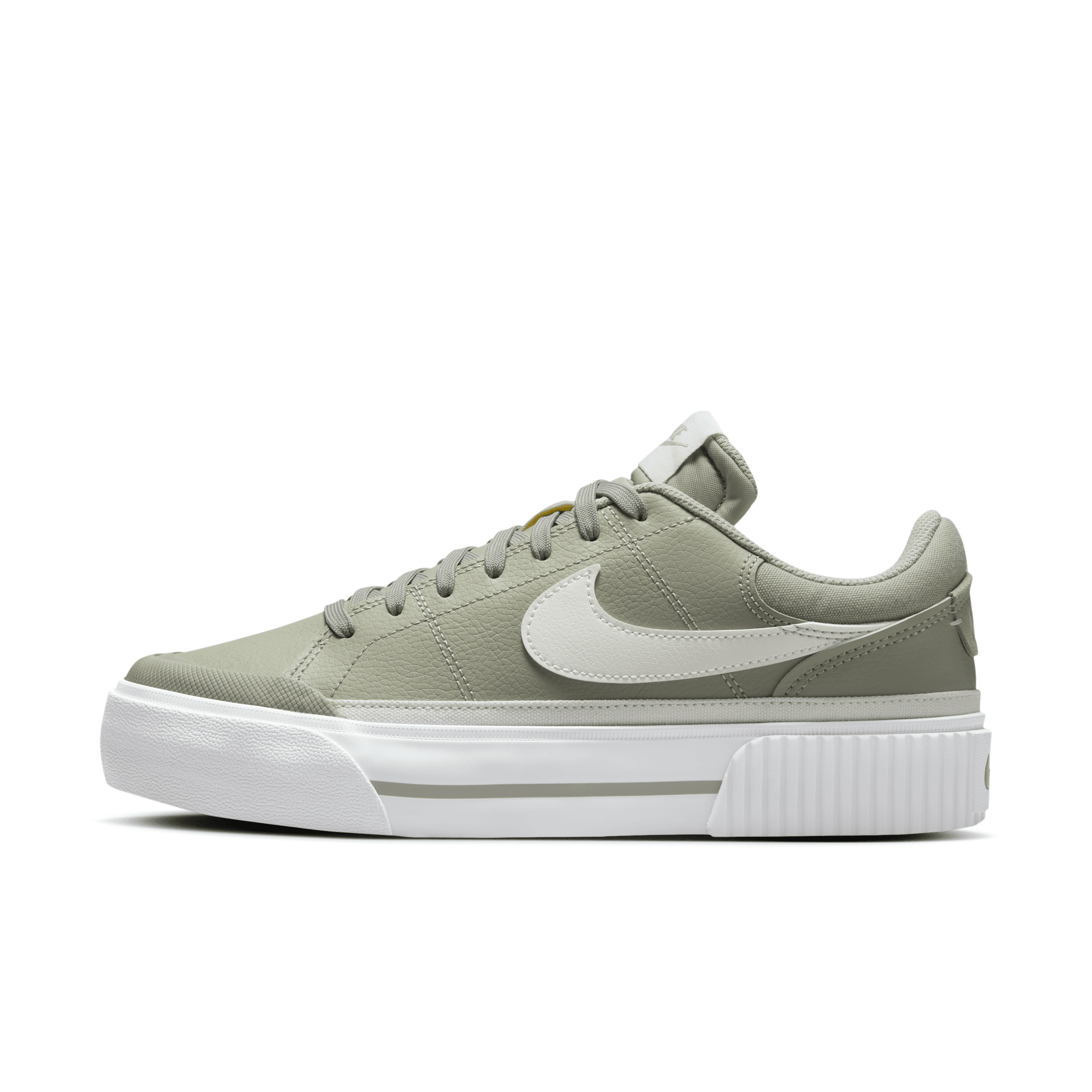 Nike Women's Court Legacy Lift Shoes in Green | HV0834-370