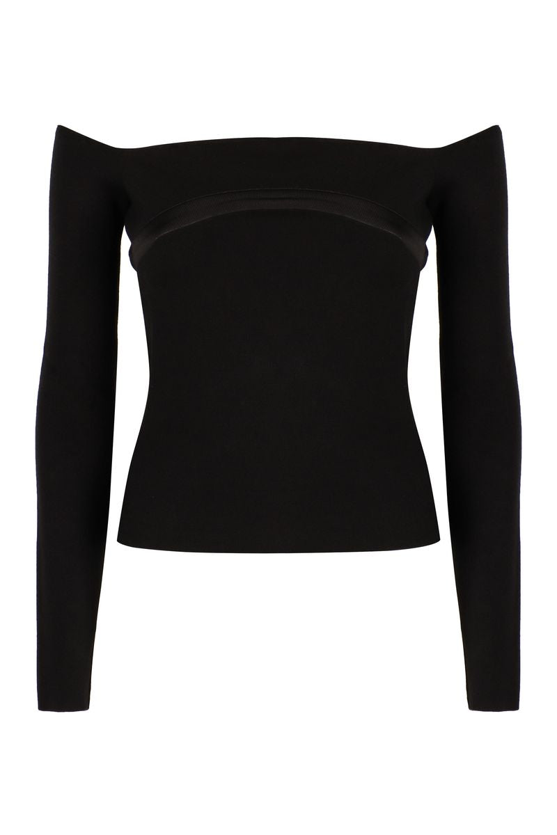 Nina Ricci Top With "Bardot" Neckline