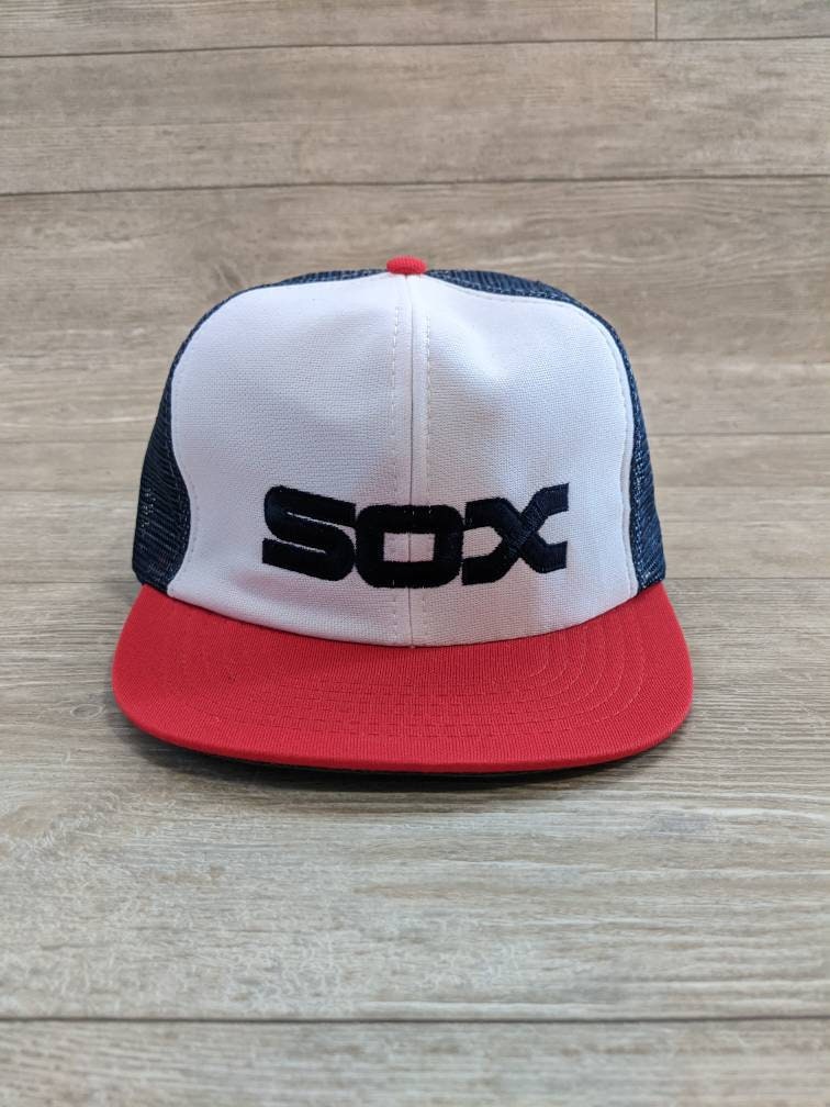 Nwot Vintage 80S Chicago White Sox Snapback Trucker Hat Jersey Tshirt Sweatshirt Hoodie Frank Thomas Mark Buehrle