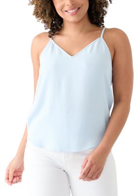 Oak & Trellis Women's Racer Top Camisole, Blue, Medium