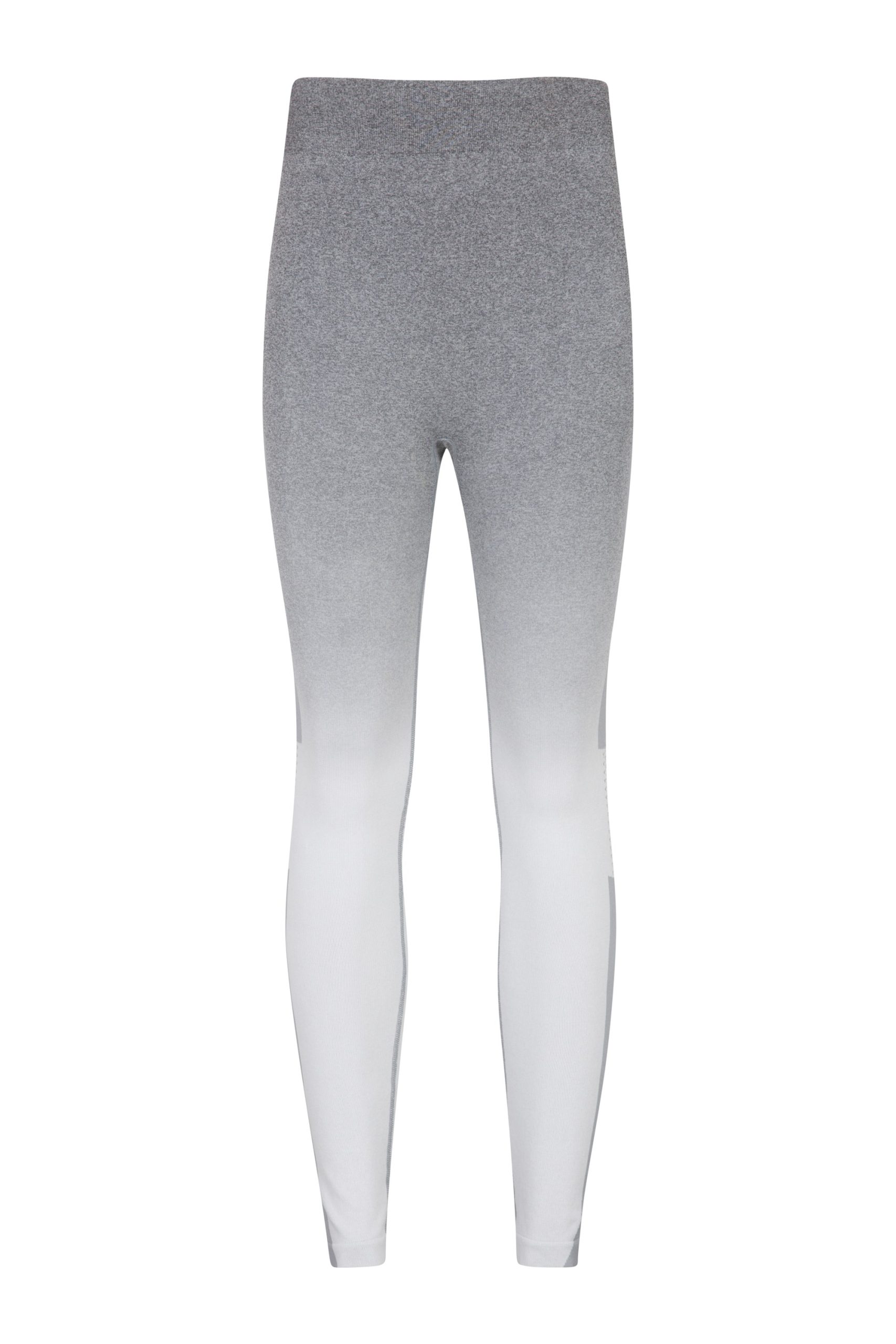 Off Piste Seamless Ombre Womens Thermal Leggings - Grey