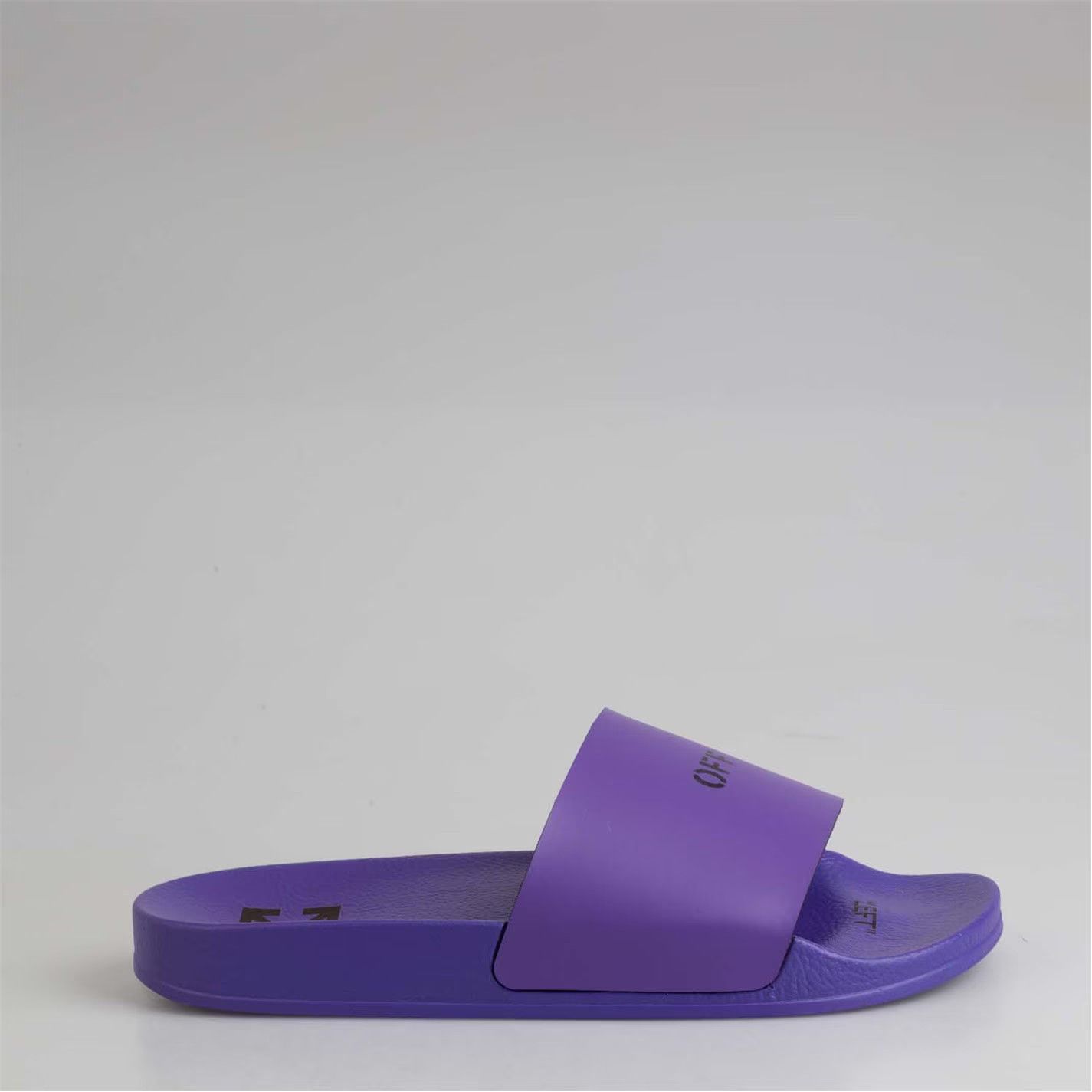 Off White O1G2R1Mq0125 Sliders In Violet, Women's (Size 5.5)