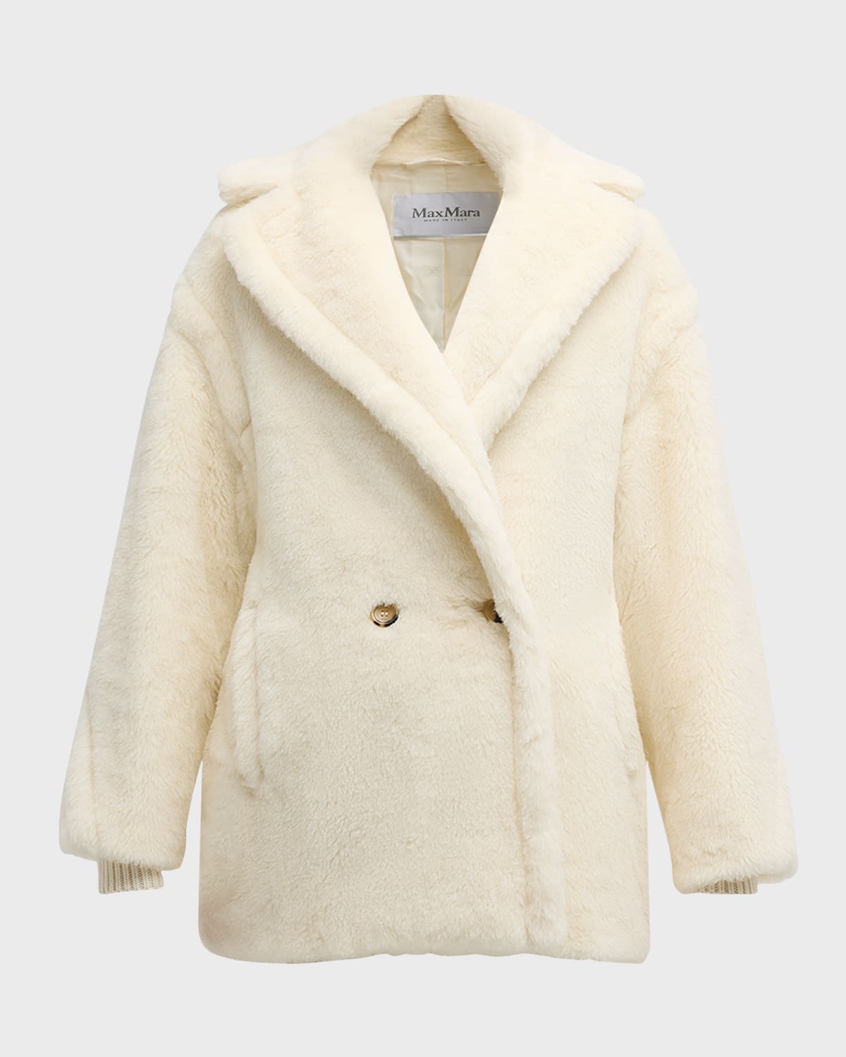 Olga Double-Breasted Wool Coat