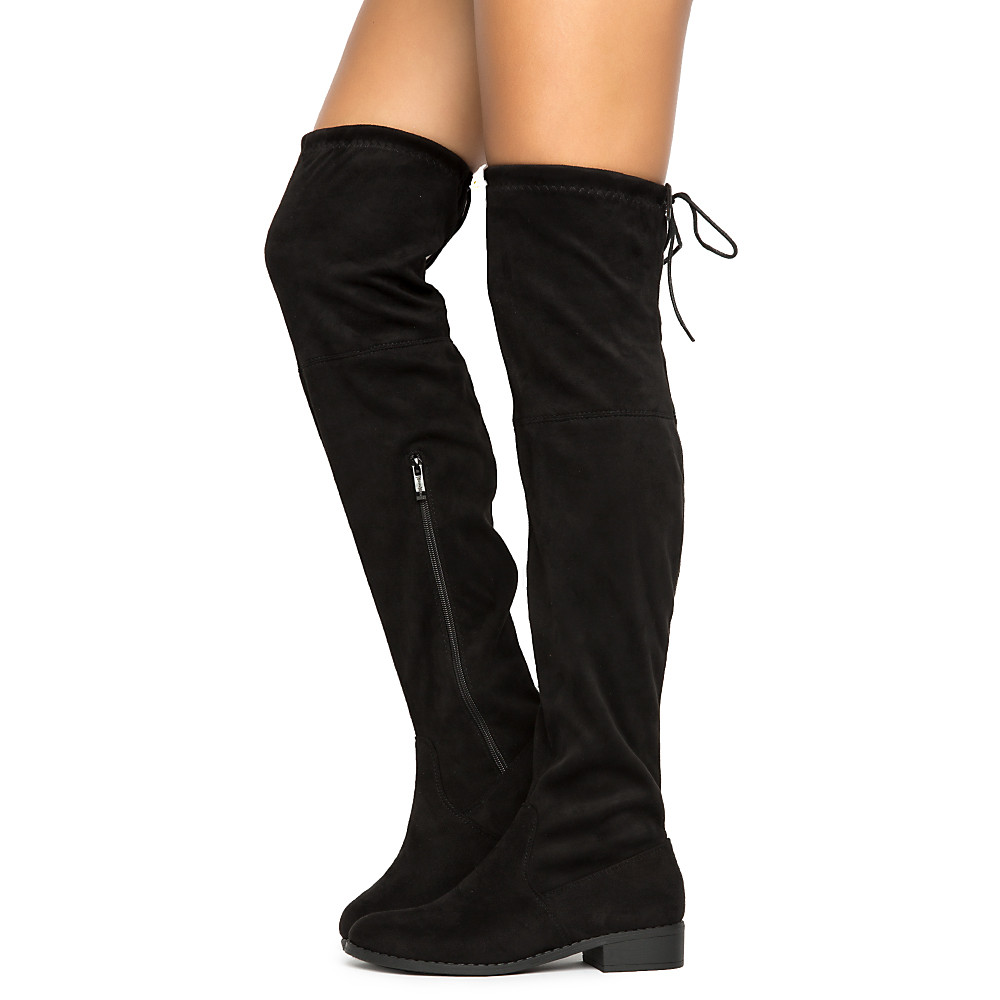 Olympia-14 Knee-High Boot Black