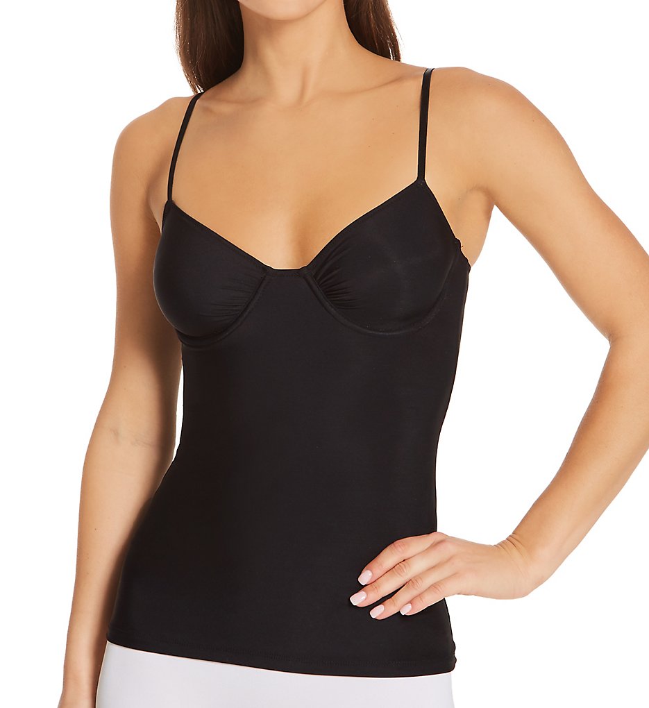 Only Hearts Women's Second Skins Underwire Camisole in Black | Size Large | HerRoom.com