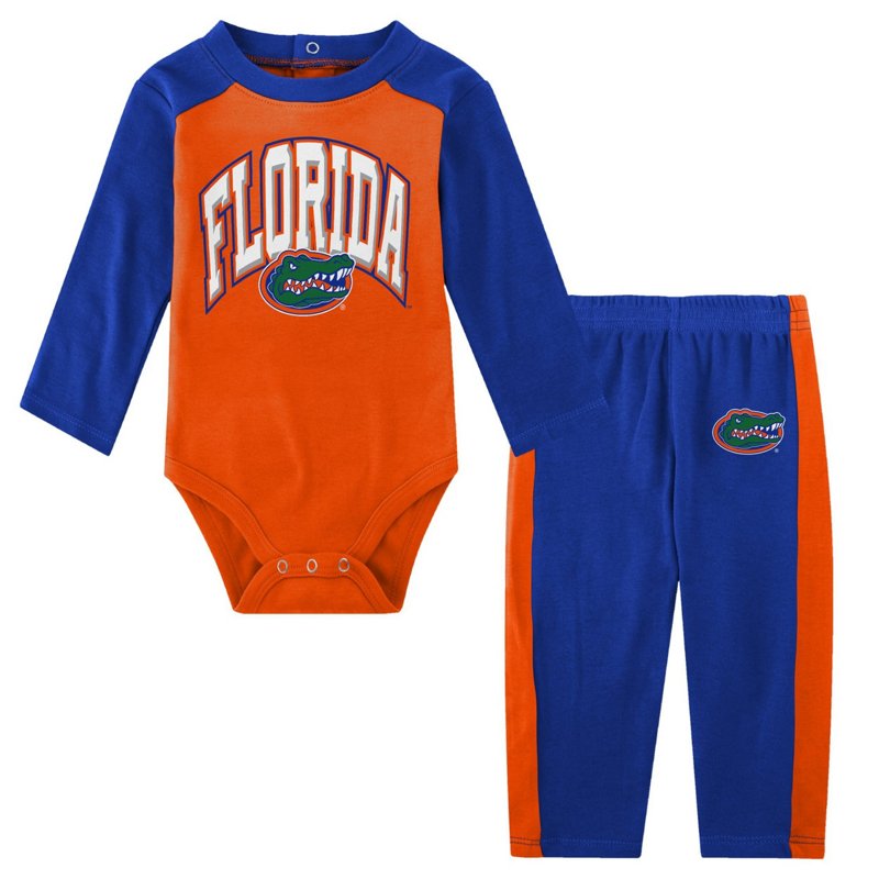 Outerstuff Florida Gators Rookie Of The Year Long Sleeve Bodysuit and Pants Set Royal, 12 Months Infant - NCAA Youth Apparel at Academy Sports