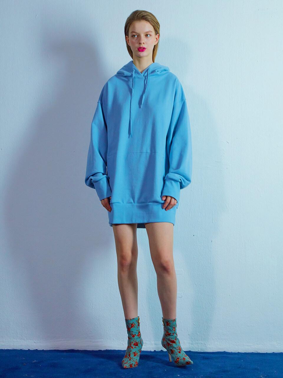 Oversize Hoody 004 Skyblue