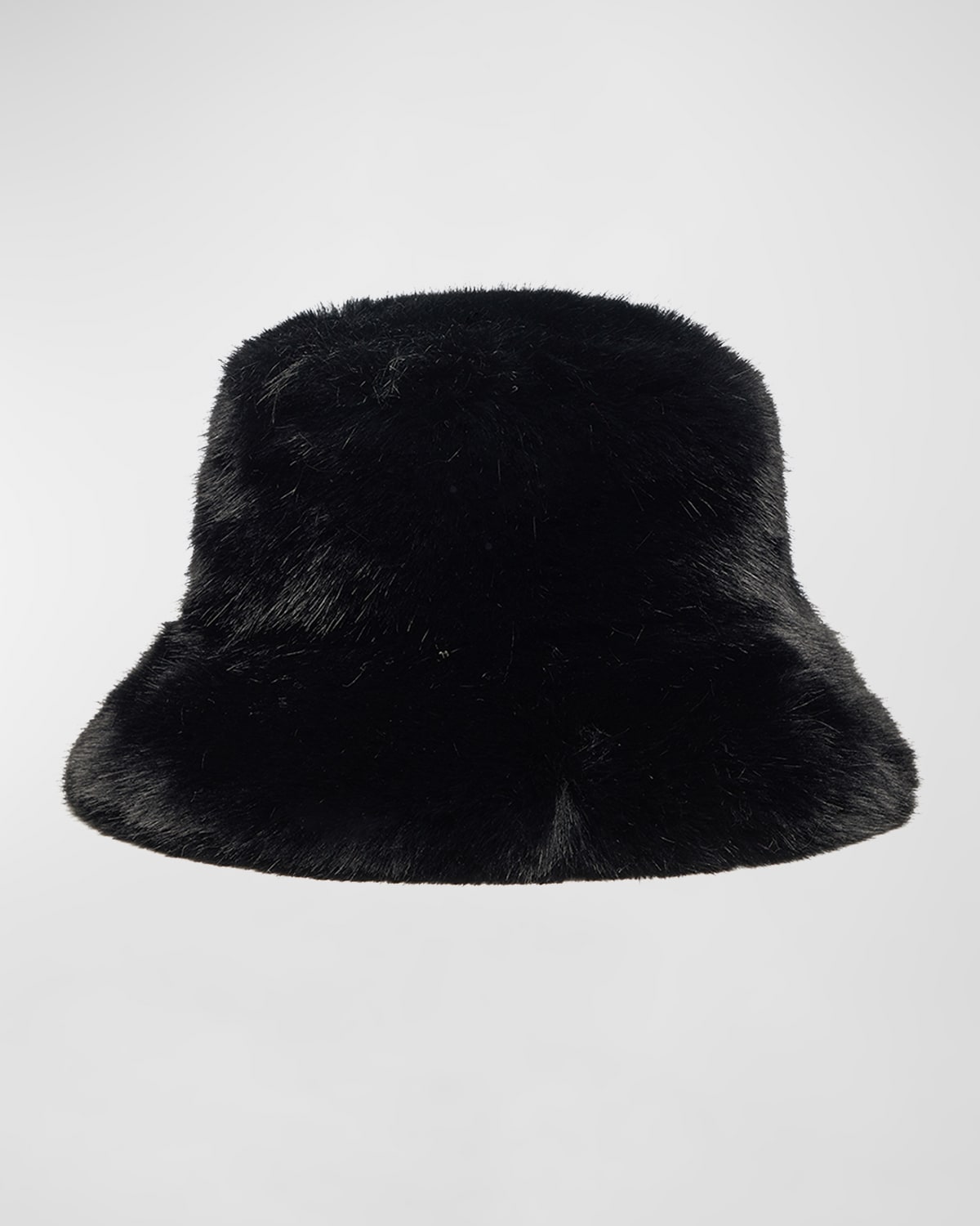 Oversized Faux Fur Bucket Hat