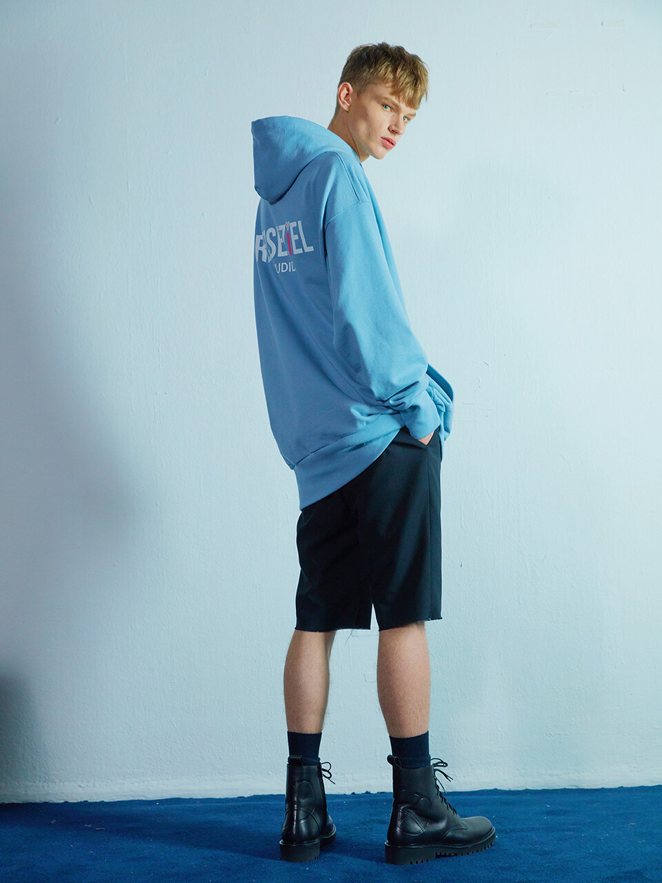 Oversized Hoody (Sky Blue)