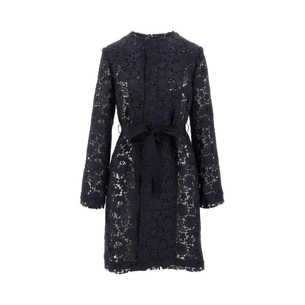 P. A.R. O.S. H. Macramé lace dust coat Woman S