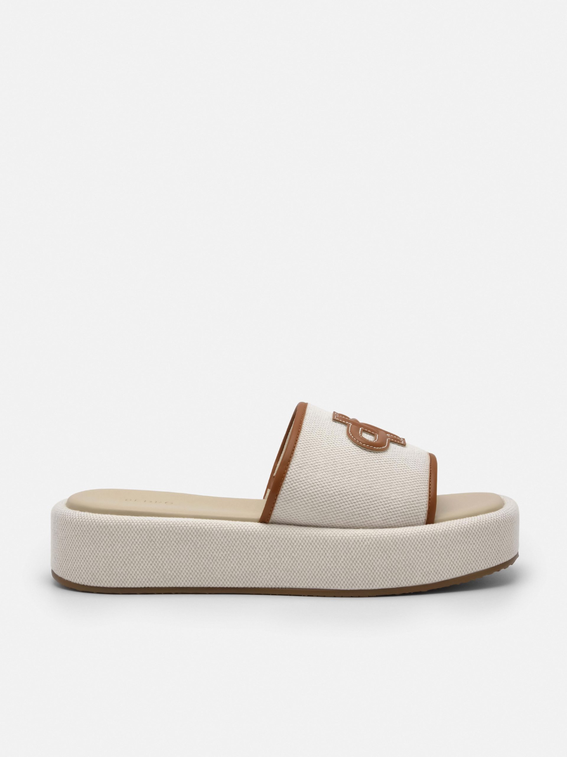 PEDRO Icon Canvas Wedge Sandals