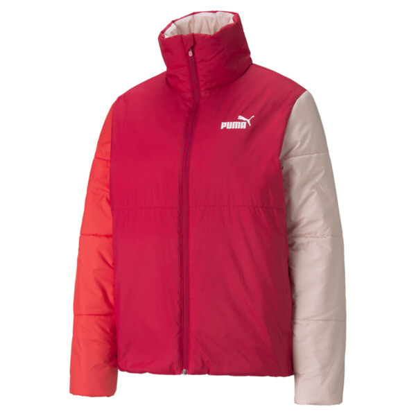 PUMA Essentials+ Padded Women's Jacket in Persian Red, Size XS