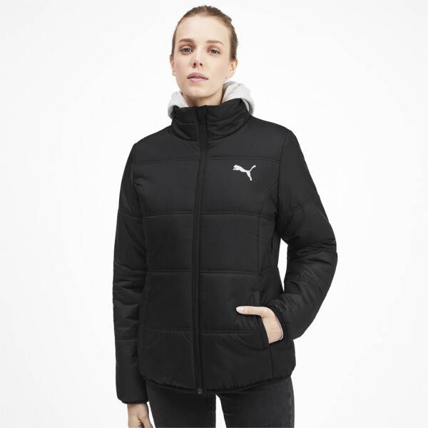 PUMA Essentials Women's Padded Jacket in Black, Size S