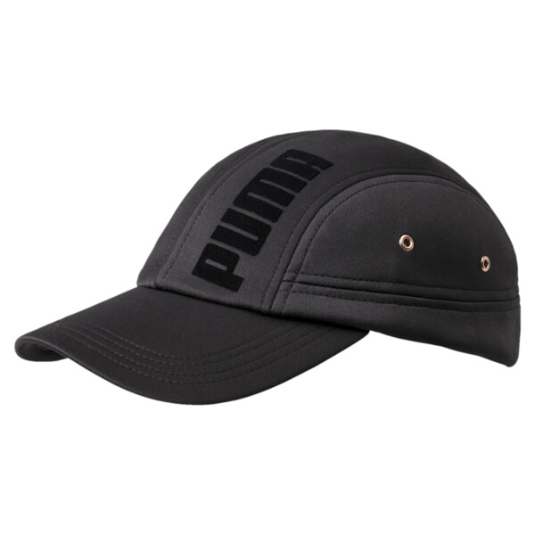 PUMA Velvet Rope Hat in Black, Size S/M