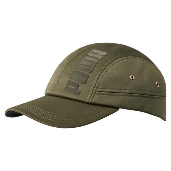 PUMA Velvet Rope Hat in Olive Green, Size XS