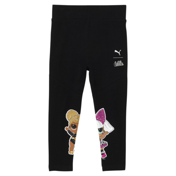 PUMA x L.O.L. SURPRISE! Toddler Leggings in Black, Size 4T