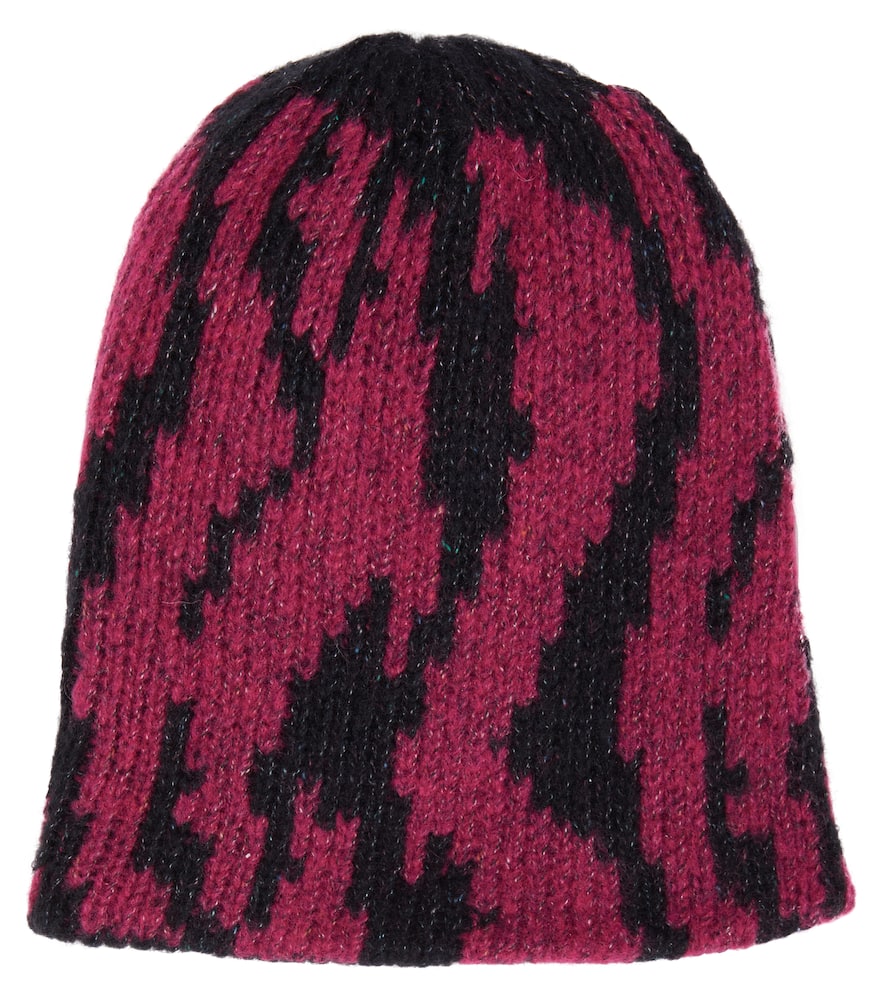 Paade Mode Intarsia wool-blend beanie