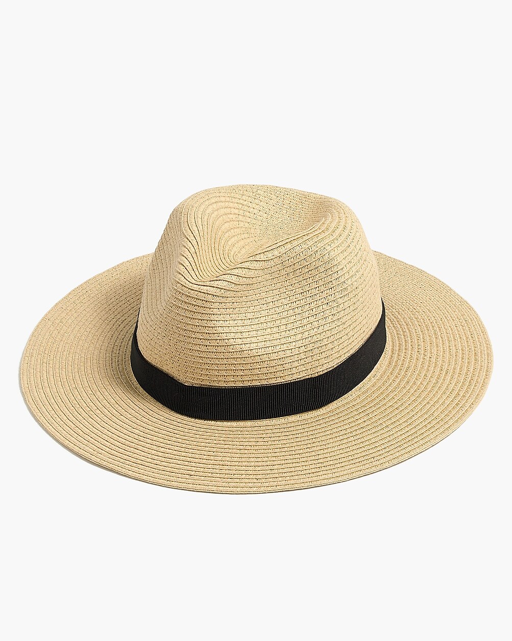 Packable straw hat