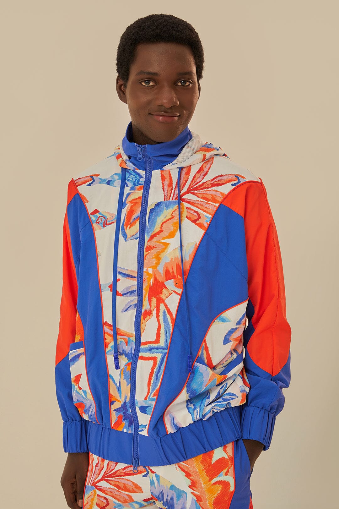 Painted Sea Windbreaker, PAINTED SEA / XXS