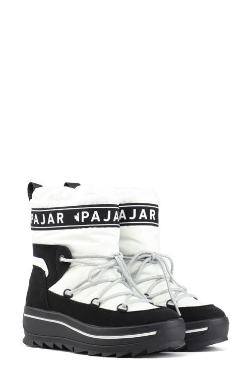 Pajar Galaxy Waterproof Platform Boot in White at Nordstrom, Size 6