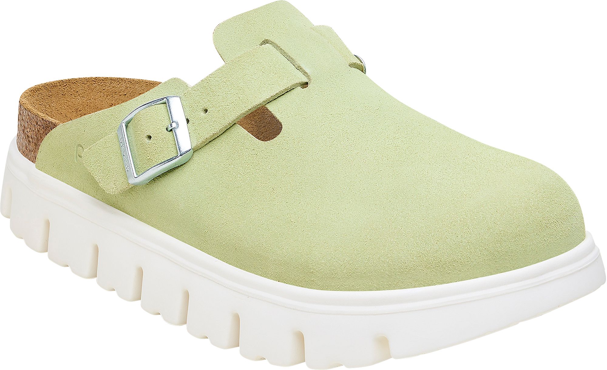 Papillio by Birkenstock Women's Boston Chunky Clogs, 5/5.5 US (36 EU), Lime