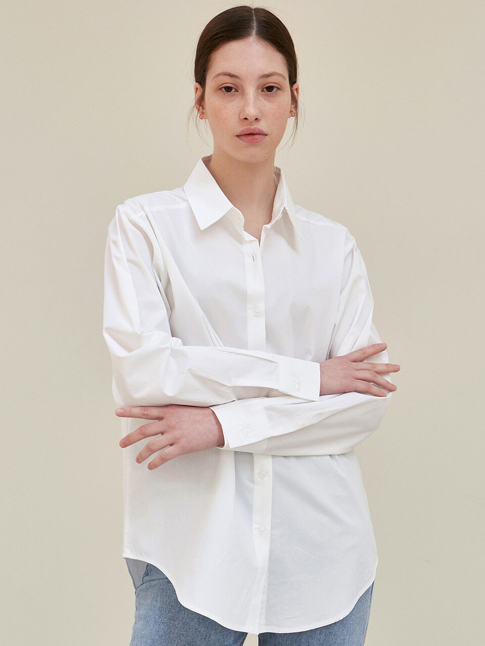 Pastel Collar Shirt_White