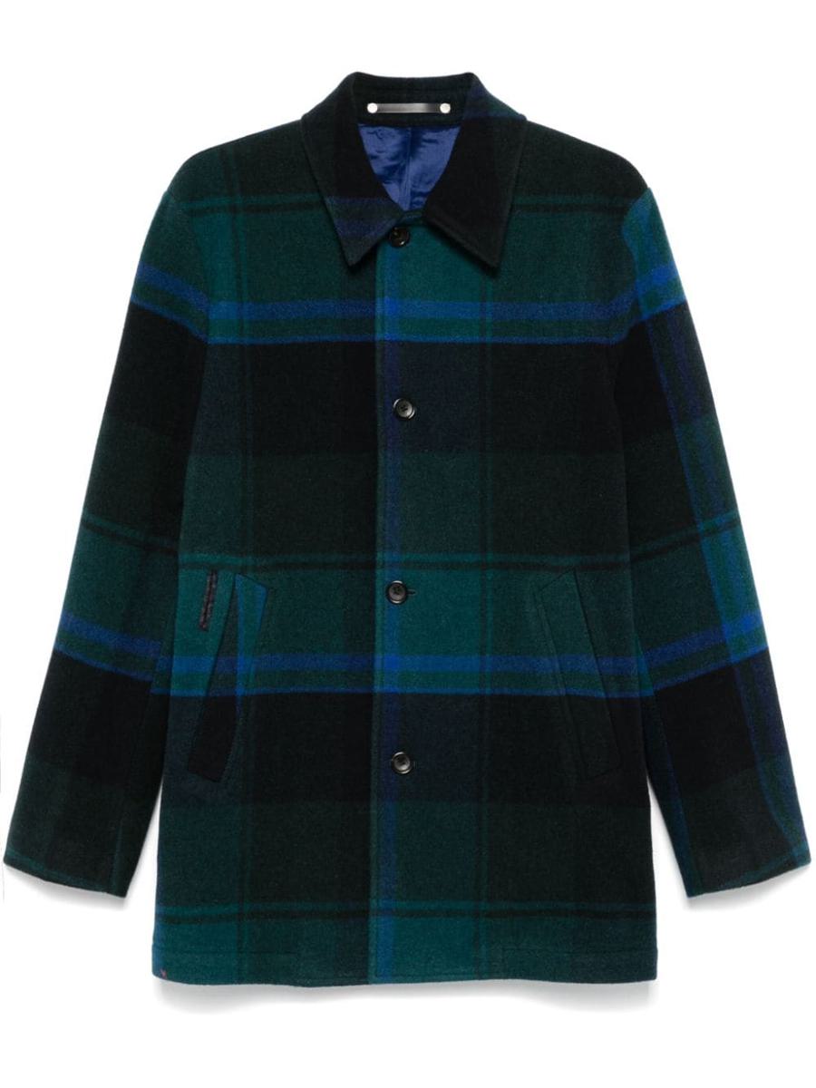 Paul Smith Checked Wool Coat