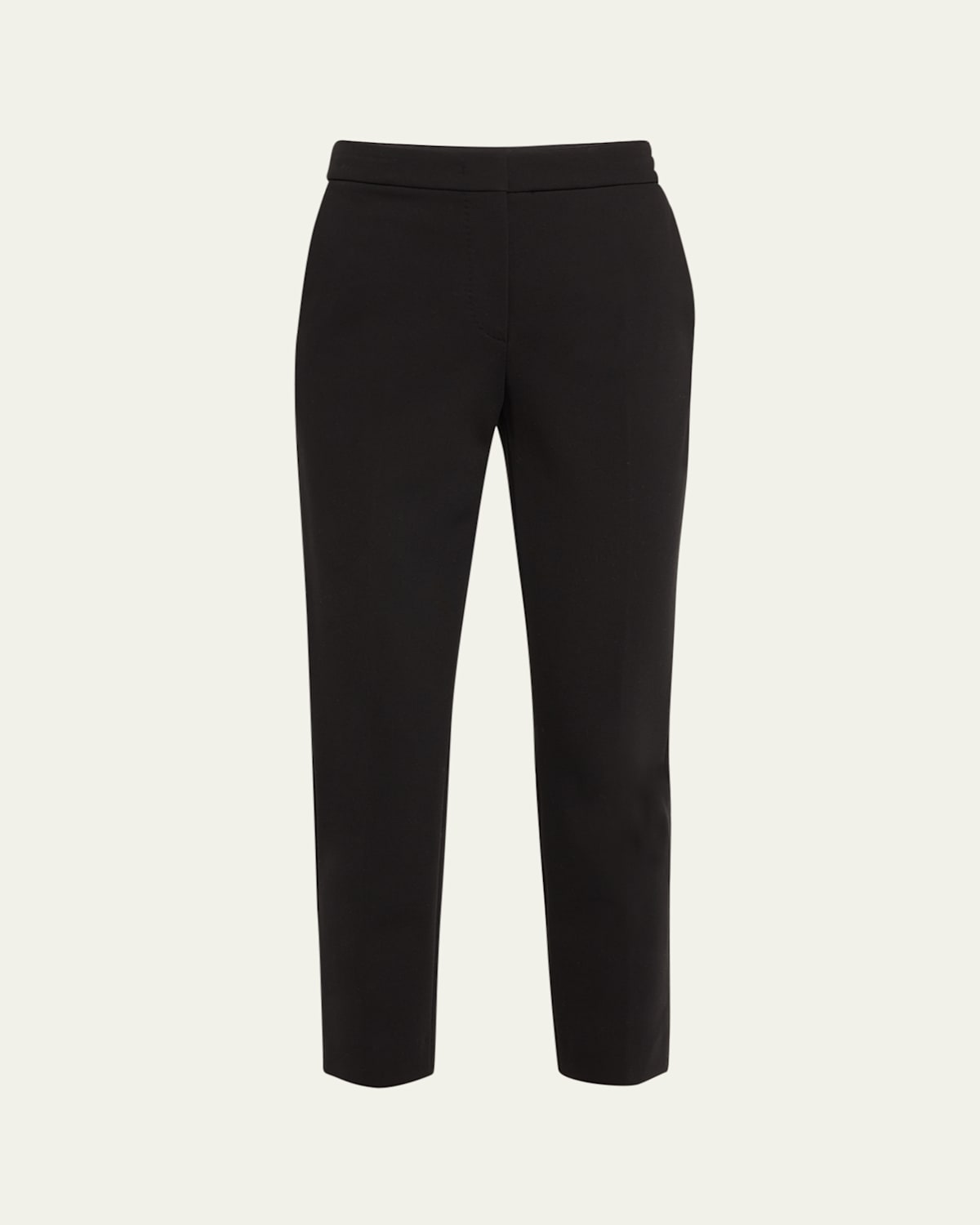 Pegno Jersey Straight-Leg Ankle Pants