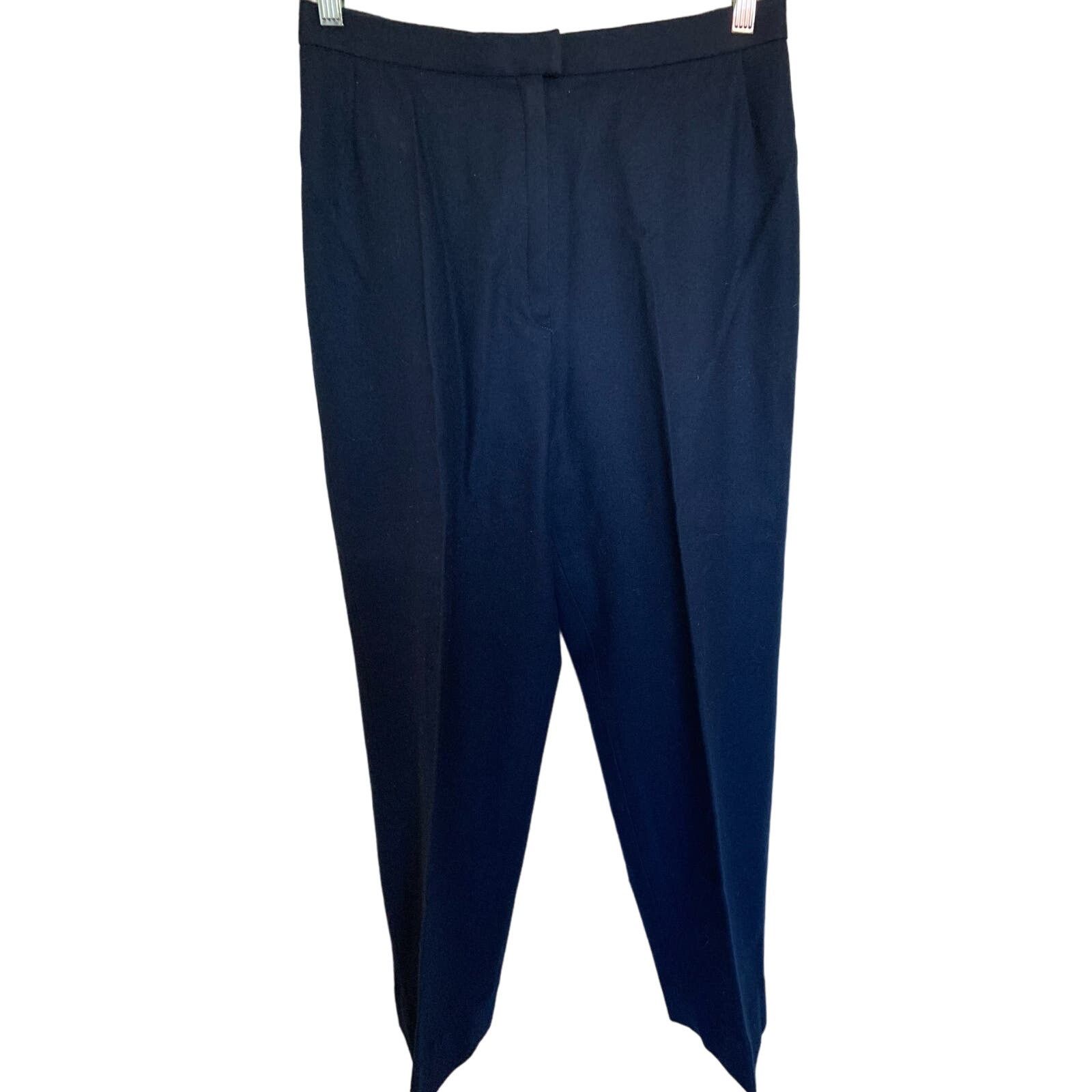 Pendleton Hand Tailored Women's Wool Trousers. Blue (Size 28)