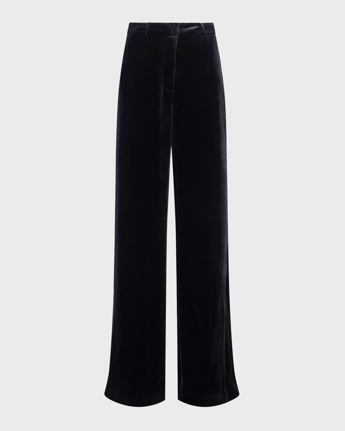 Pilar Velvet Wide-Leg Pants