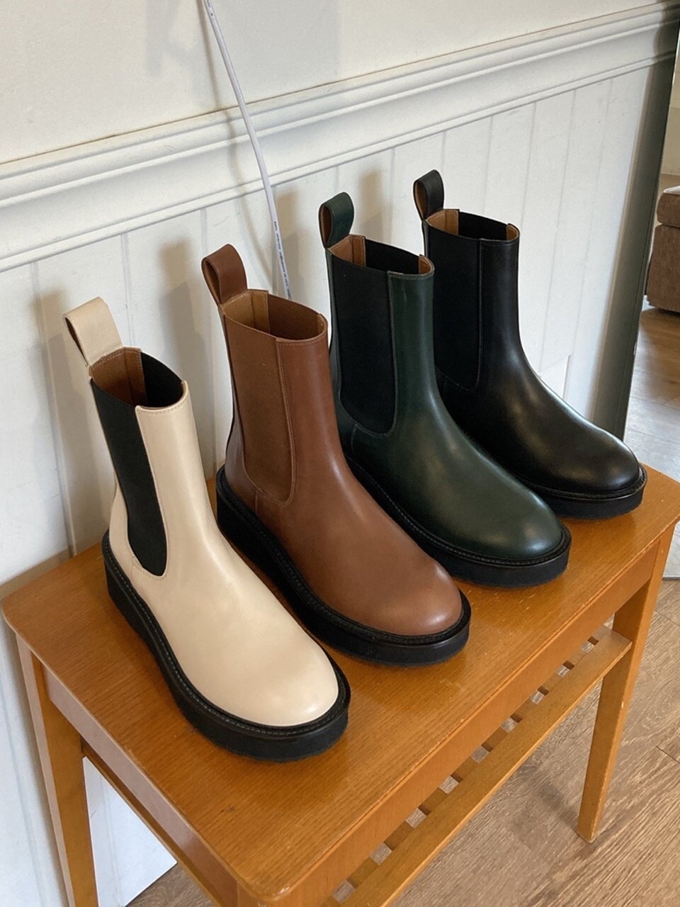 Platform Chelsea Boots (4 Colors)