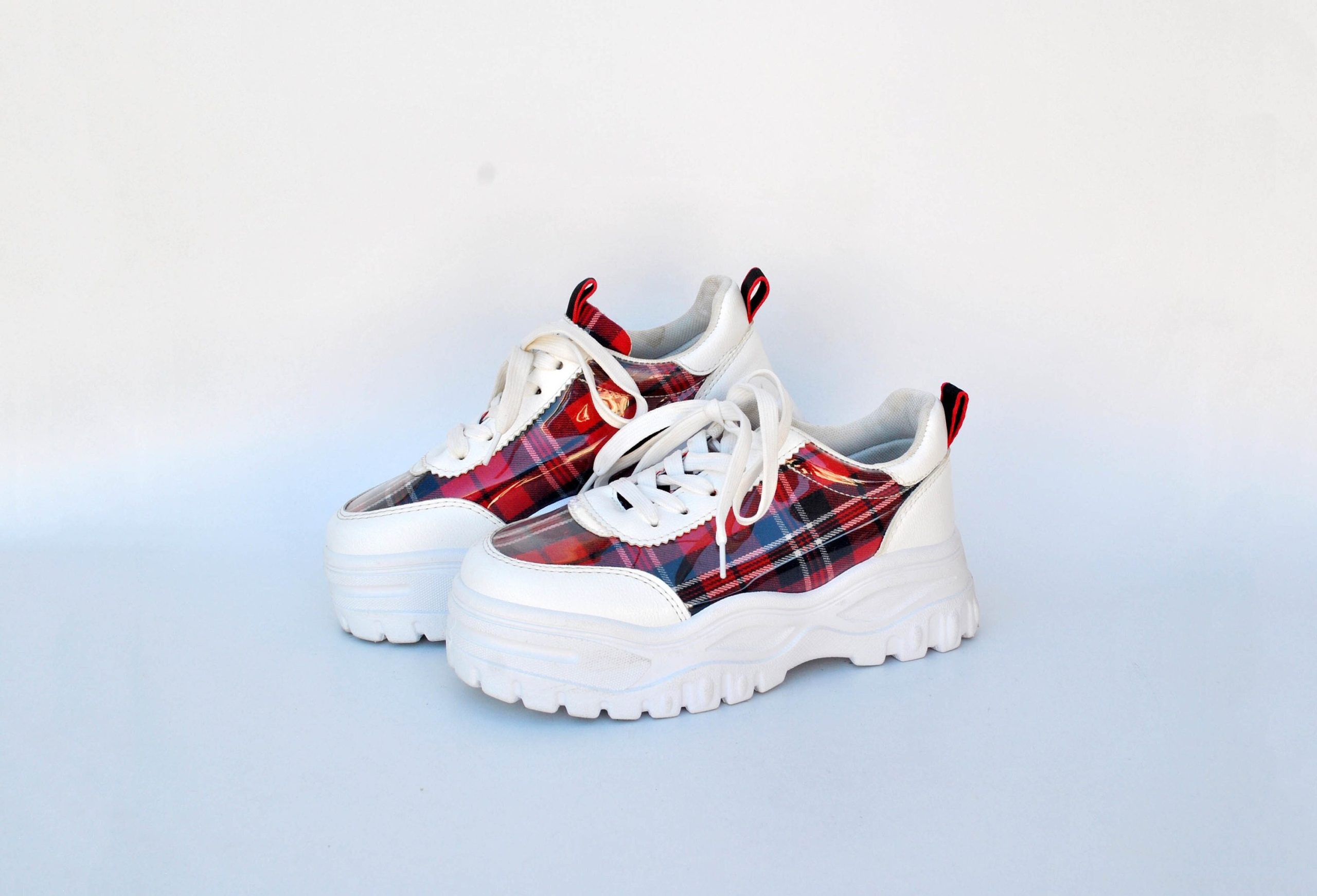 Platform Shoes Sneakers White Boots 90 Goth Rock Vintage Size Eu 38 Uk 5 Us 7 Buffalo Womens Platforms