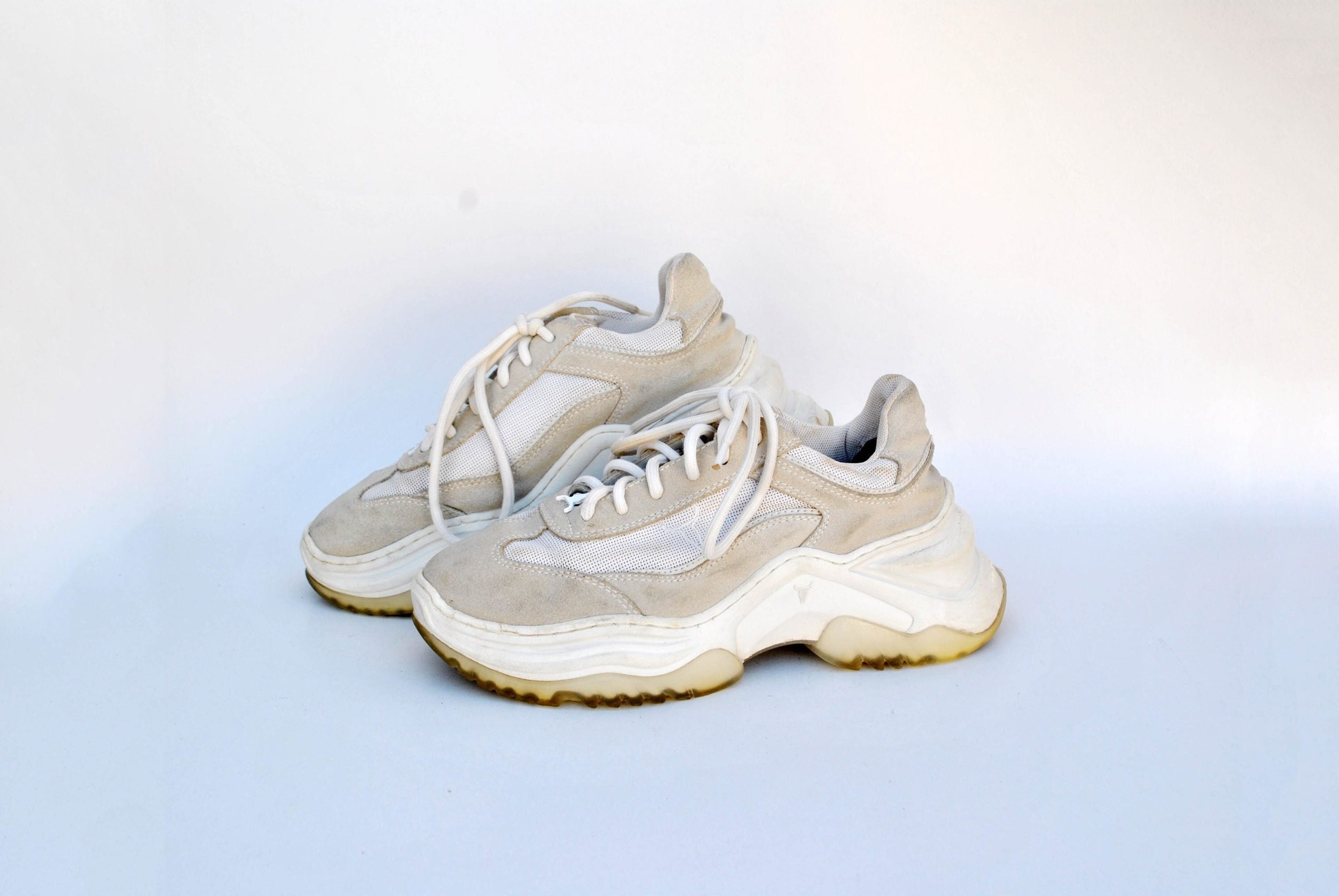 Platform Windsor Smith Shoes Sneakers White Chunky Y2K Goth Rock Vintage Size Eu 38 Uk 5 Us 7 Womens Buffalo Boots Platforms