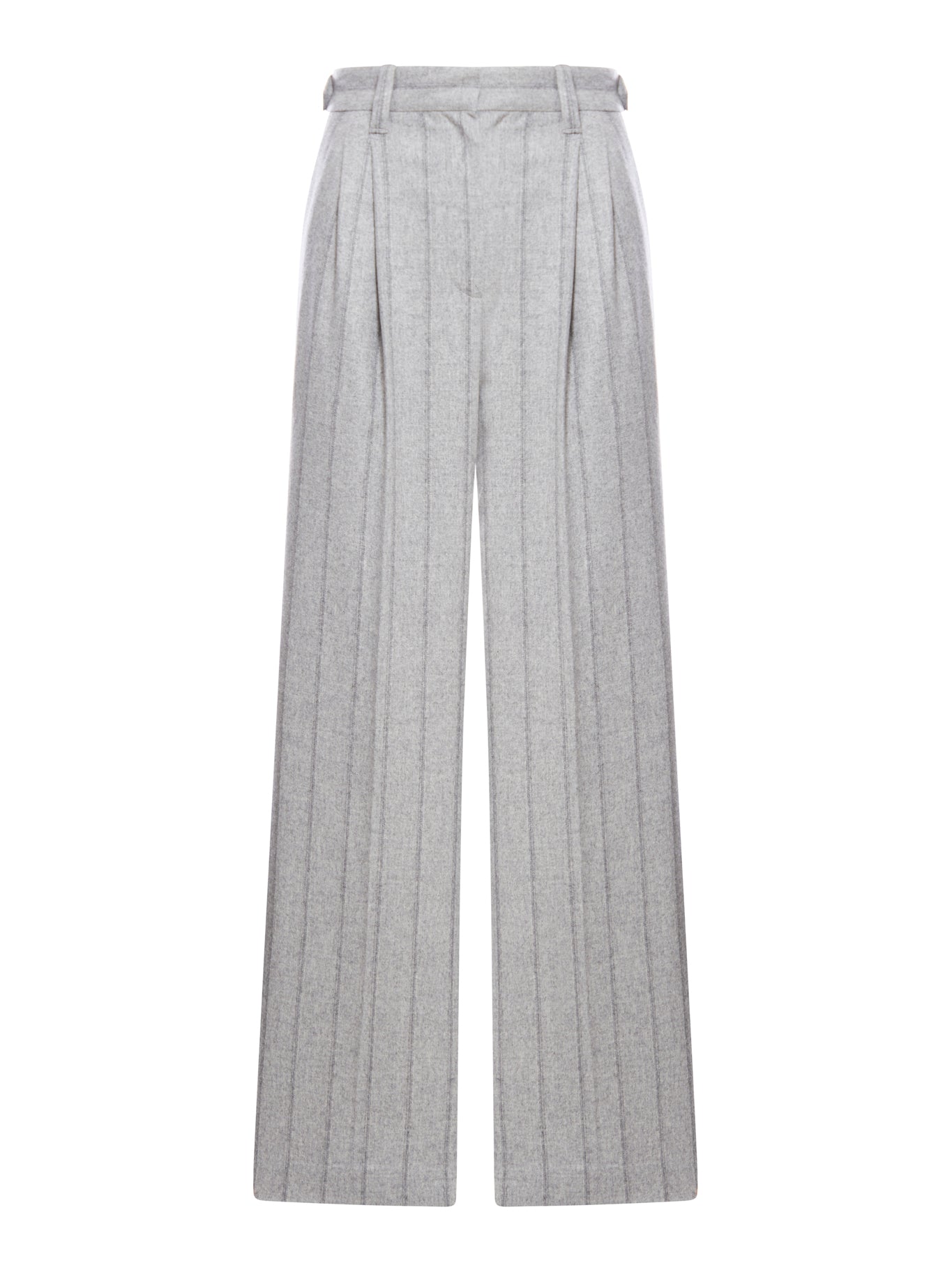 Pleat-detailing straight-leg trousers - Brunello Cucinelli - Woman