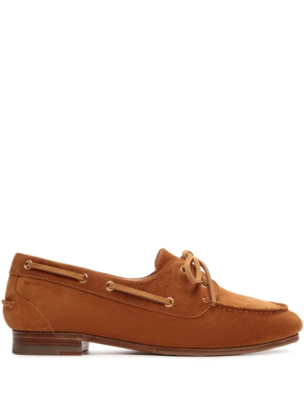 Plume leather loafers