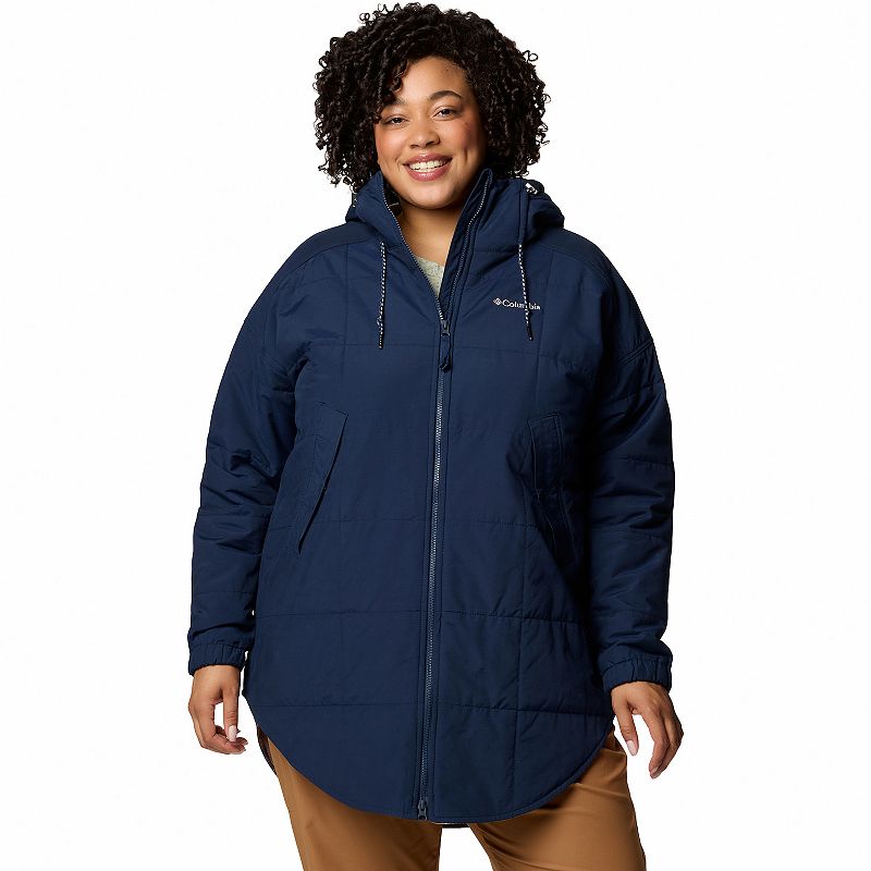 Plus Size Columbia Chatfield Hill II Parka Jacket, Women's, Size: 2XL, Collegiate Blue