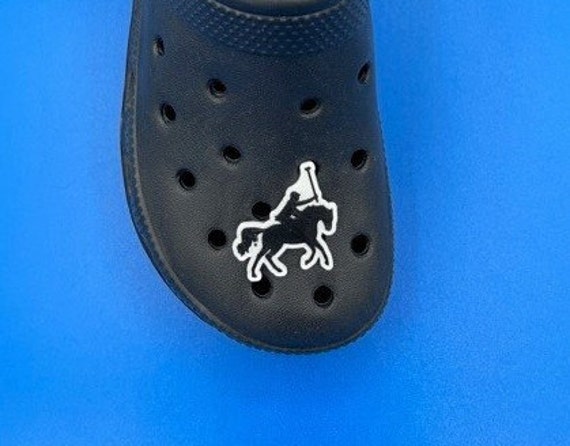 Polo Player Clog Charm