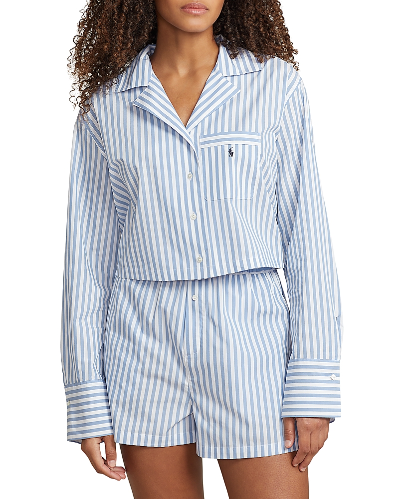 Polo Ralph Lauren Cropped Shirt & Boxer Sleep Set