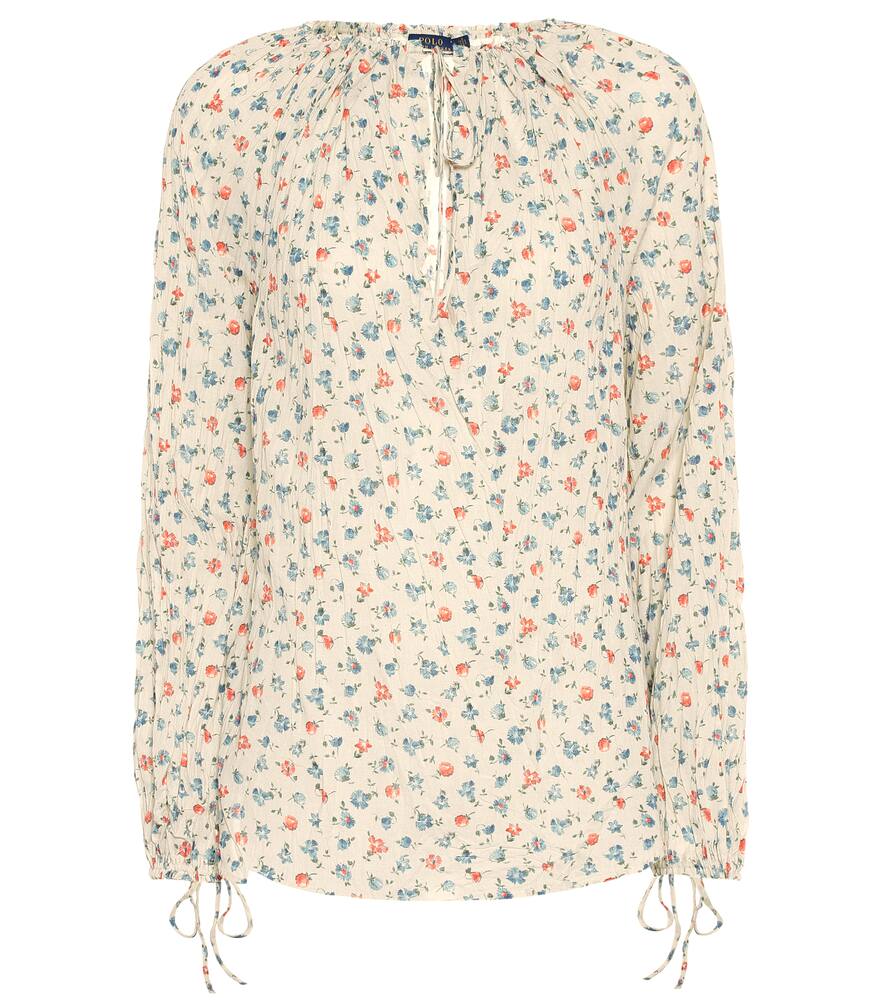 Polo Ralph Lauren Floral cotton blouse