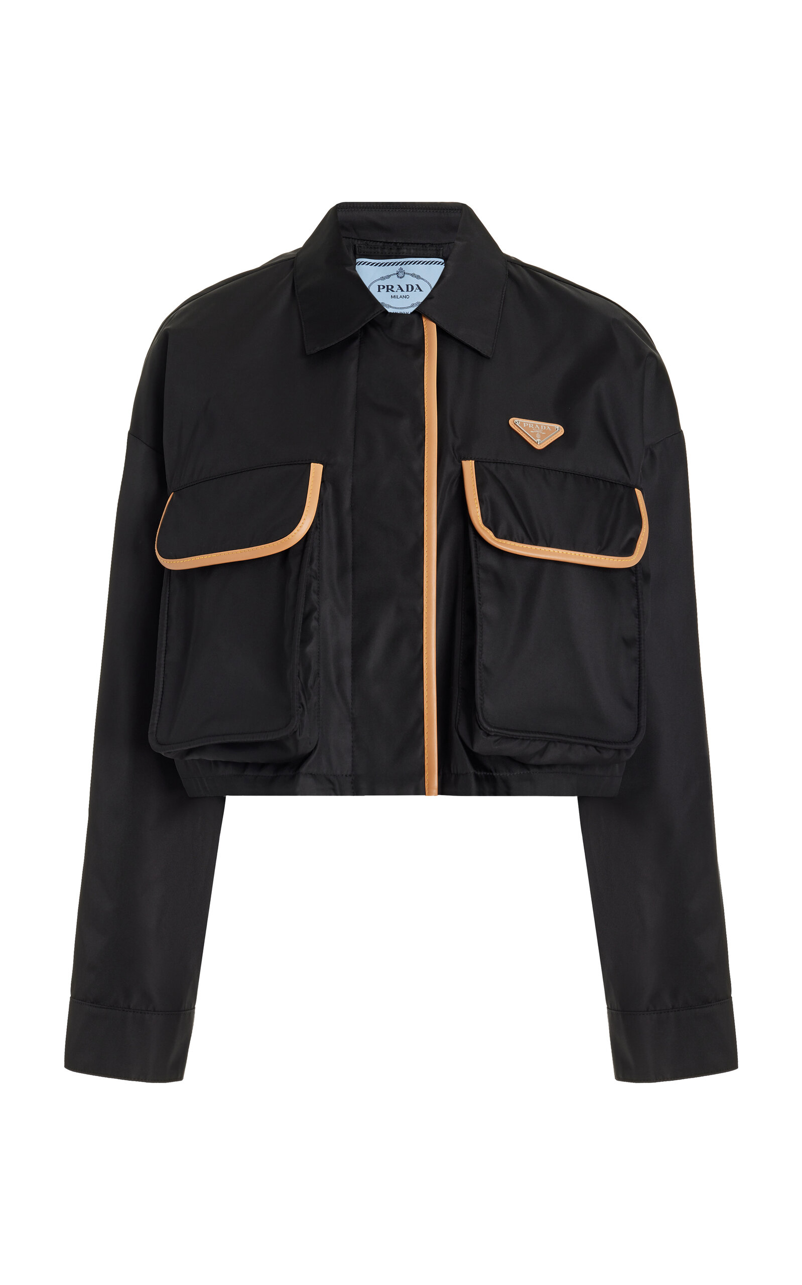 Prada - Re-Nylon Utility Jacket - Black - IT 38 - Moda Operandi