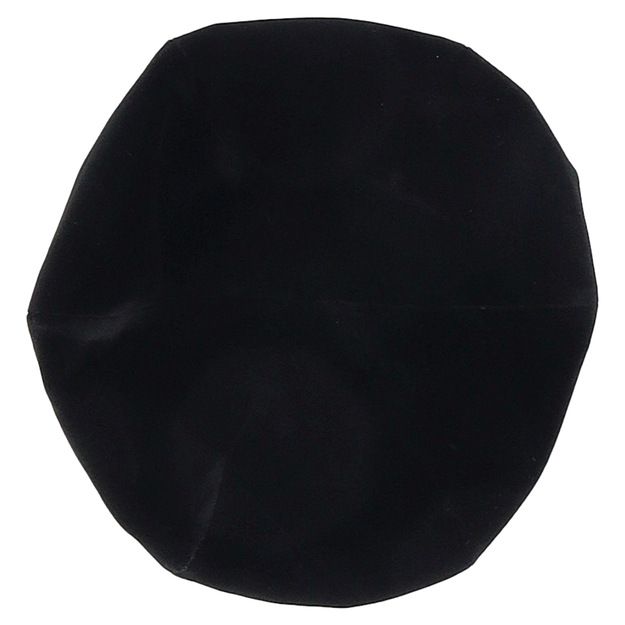 Prada Ribbon Detail Beret Hat in Black Velvet